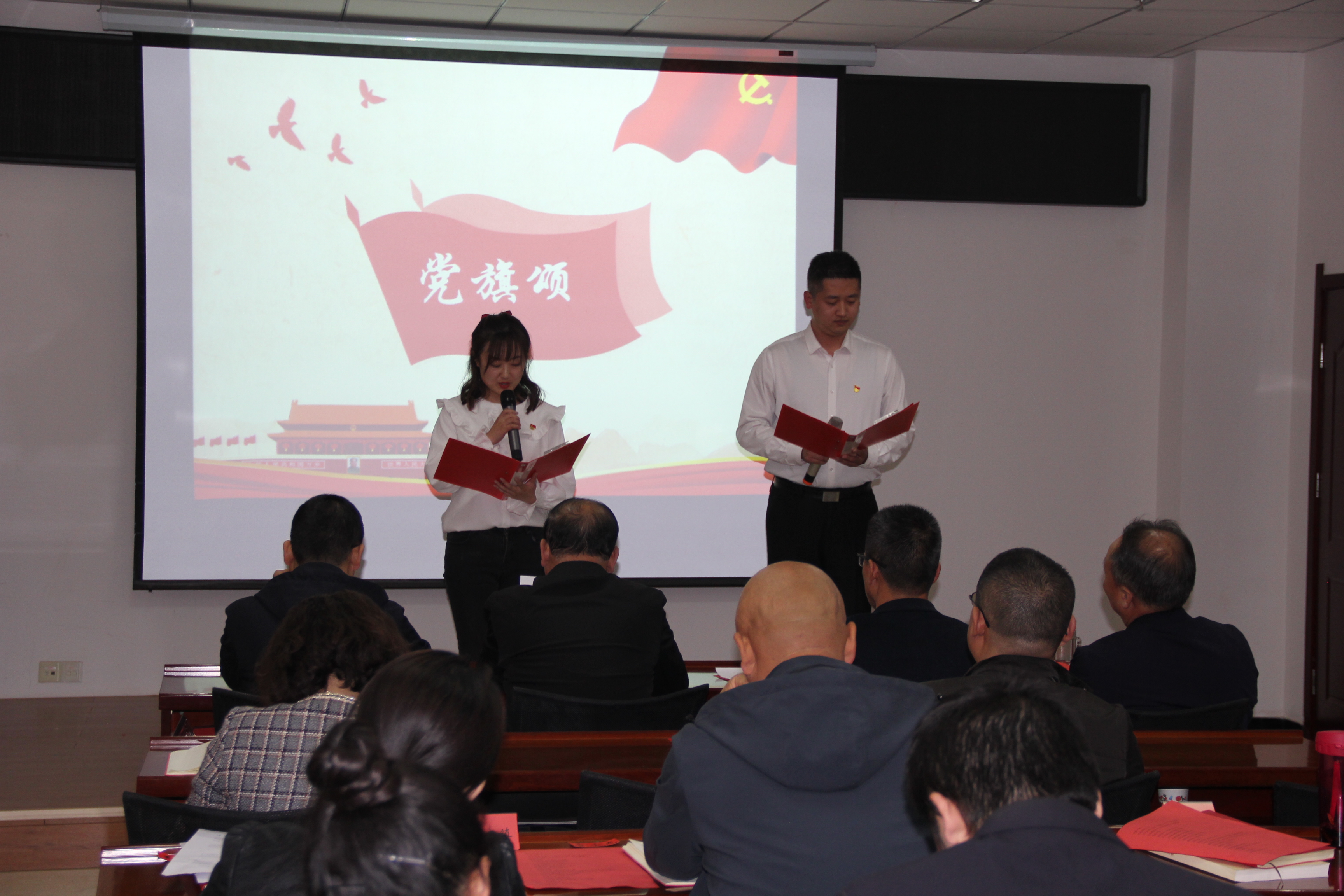 甘州区纪委监委机关开展“传承红色基因、献礼建党百年”红色经典诵读活动