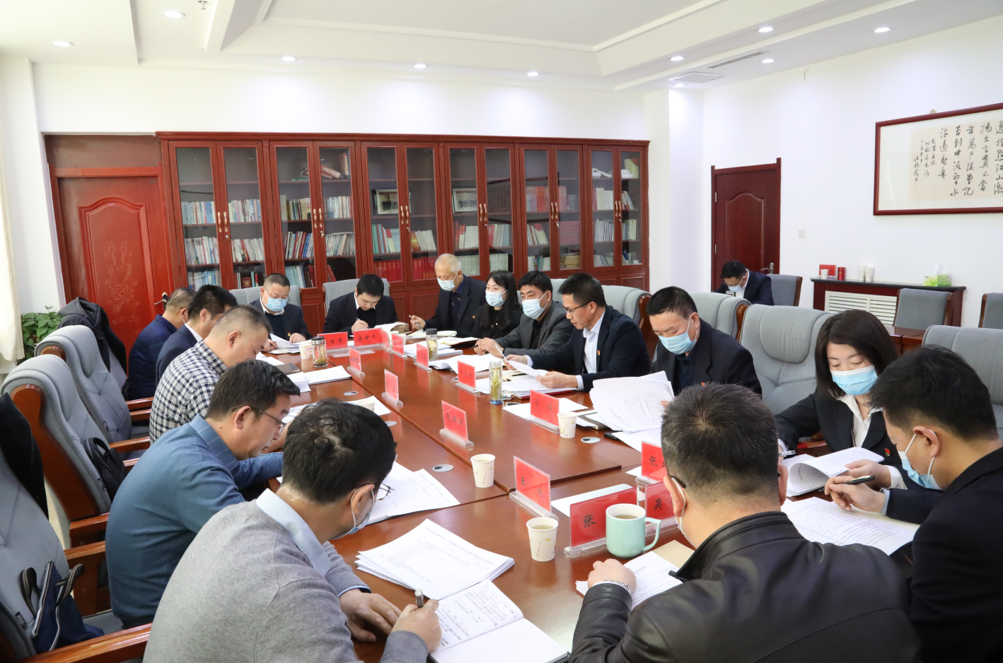 甘州区纪委监委召开 领导班子党史学习教育专题民主生活会