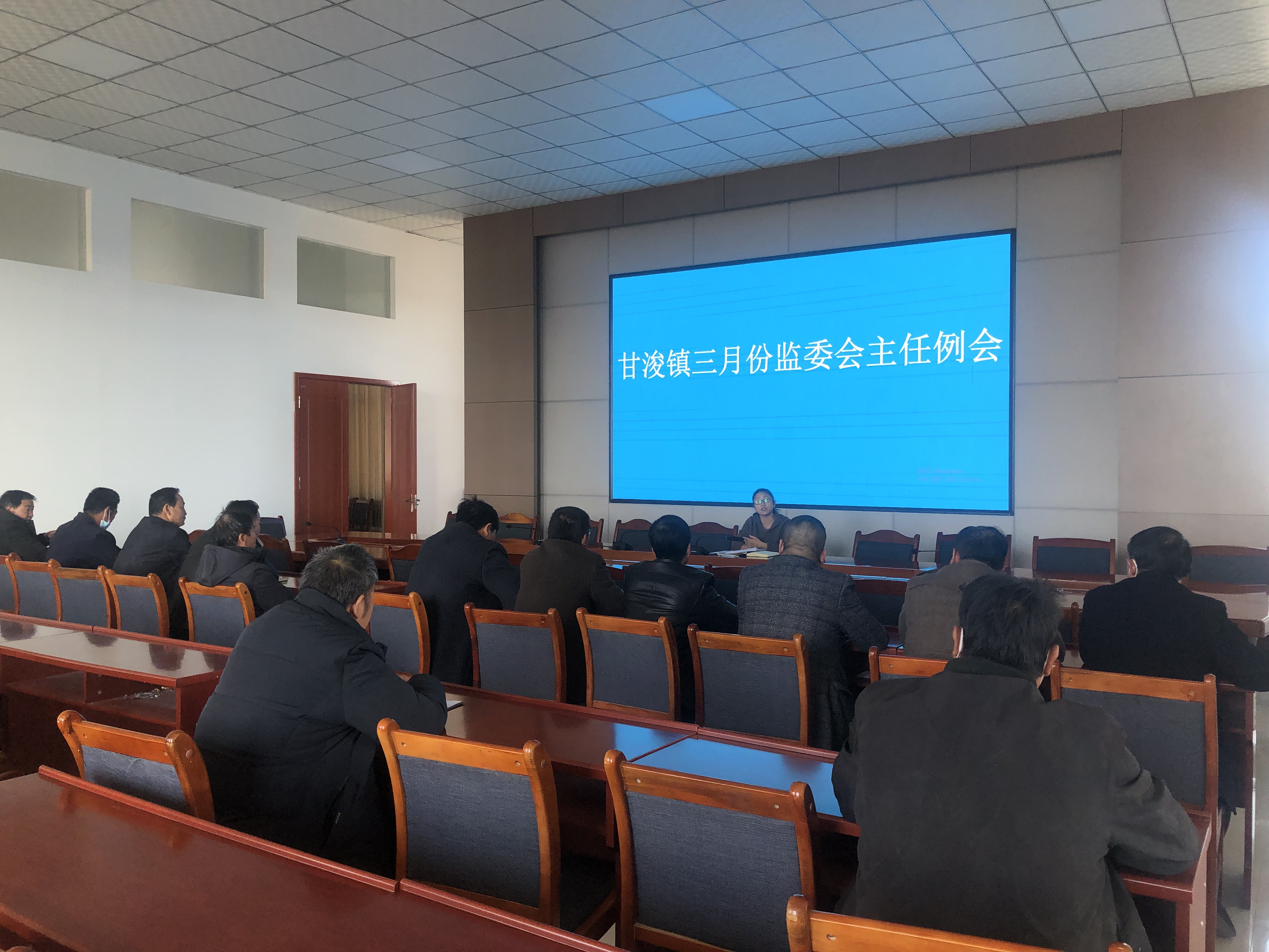 【聚焦全会抓落实】甘浚镇召开村务监督委员会三月份工作例会