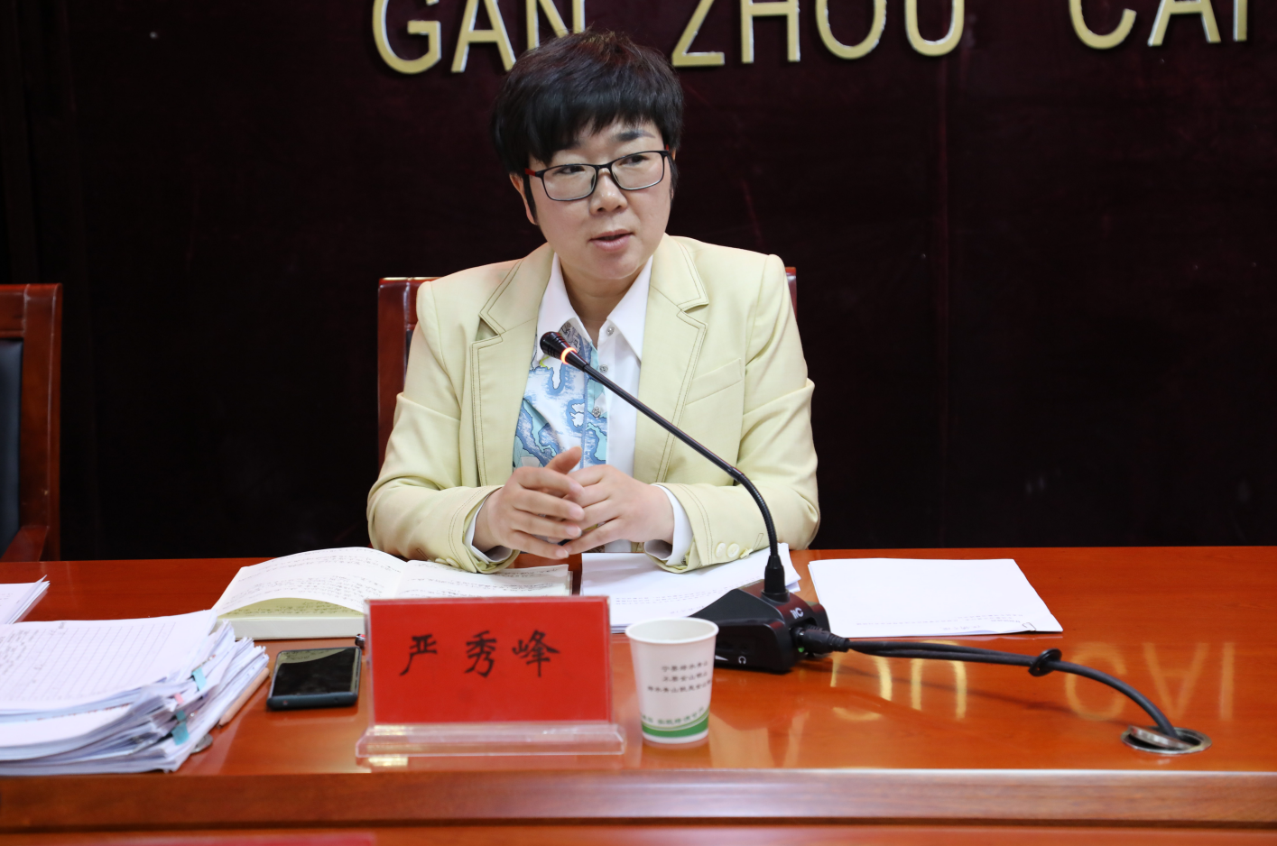 甘州区召开粮食供销金融专项整治督导检查座谈汇报会