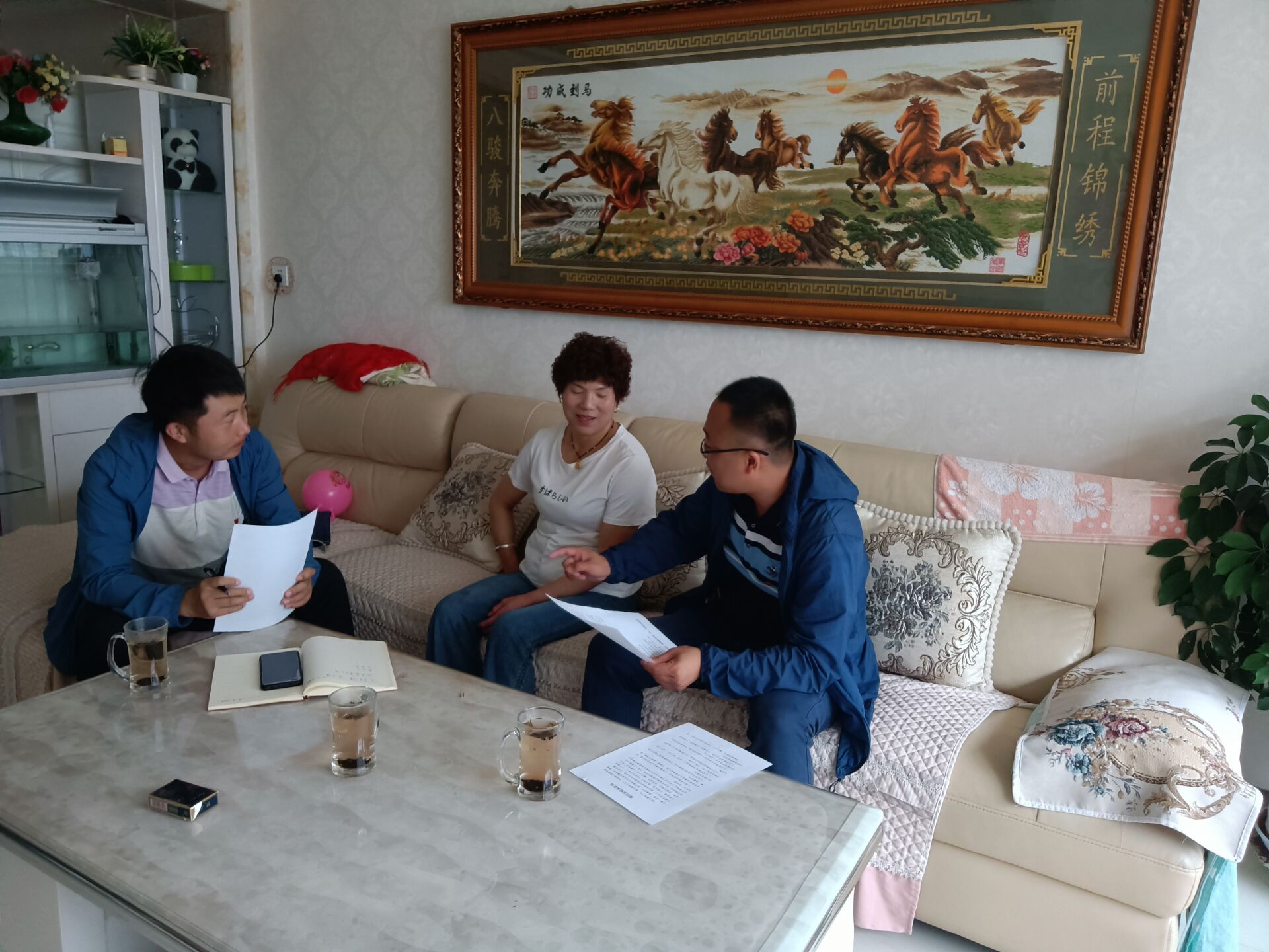 【清廉单元建设在行动】党寨镇纪委：做实政治家访 筑牢廉洁防线