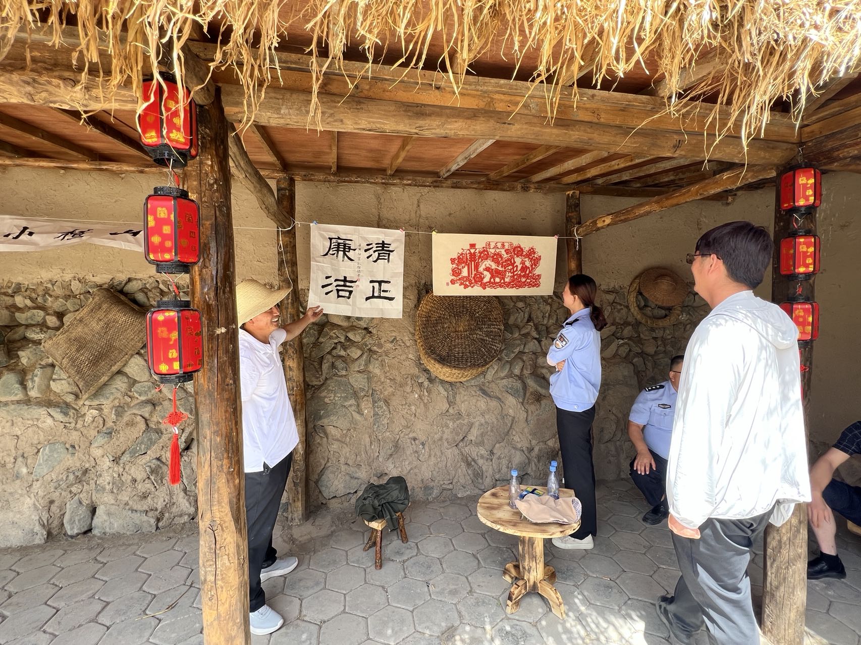 【廉洁文化】花寨乡纪委：书廉画廉 助推清廉文化