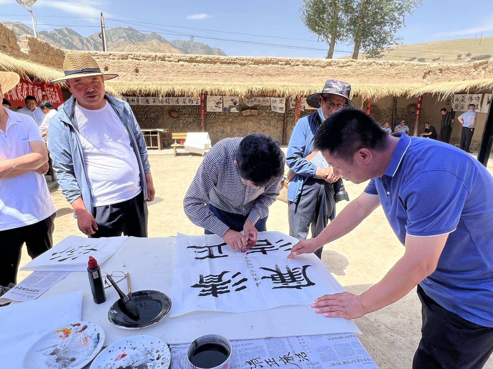 【廉洁文化】花寨乡纪委：书廉画廉 助推清廉文化