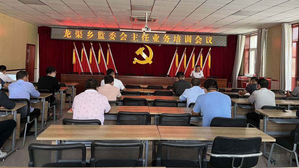 【疫情防控】龙渠乡：“以训促战”提升末梢监督质效
