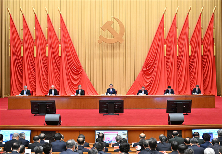 习近平在二十届中央纪委四次全会上发表重要讲话强调 坚持用改革精神和严的标准管党治党 坚决打好反腐败斗争攻坚战持久战总体战 李强赵乐际王沪宁蔡奇丁薛祥出席会议 李希主持会议