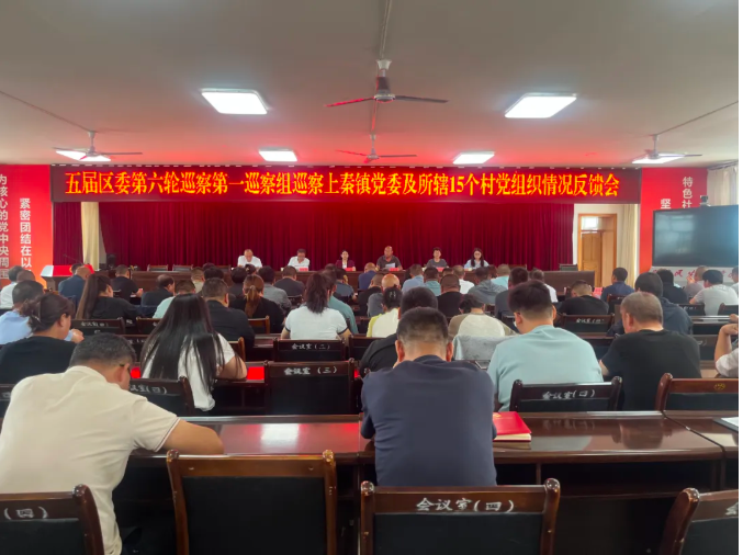 五届区委第六轮巡察完成  “一对一”反馈