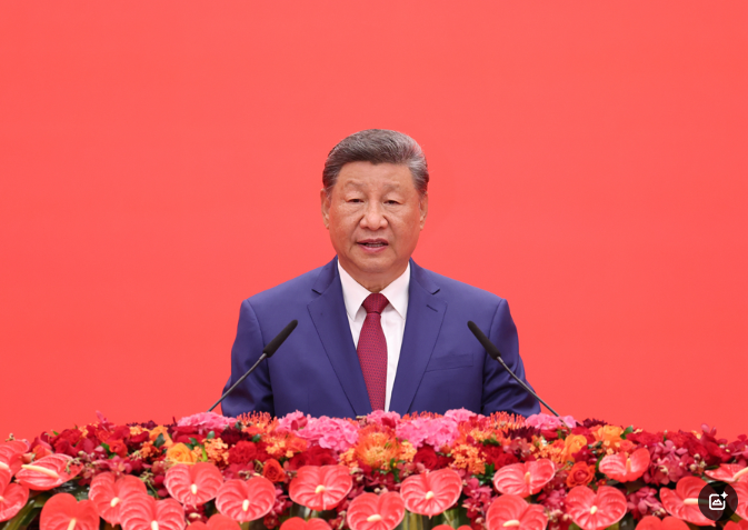 纪念中国人民抗日战争暨世界反法西斯战争胜利80周年招待会在京隆重举行 习近平发表重要讲话