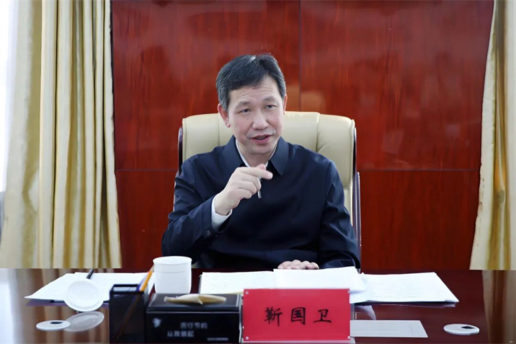 靳国卫在庆阳市调研纪检监察工作