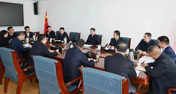 靳国卫在武威调研 靳国卫在武威调研