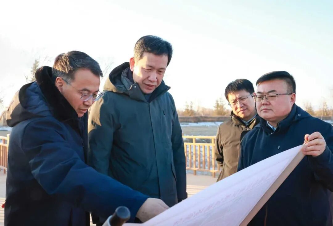 靳国卫在张掖金昌调研