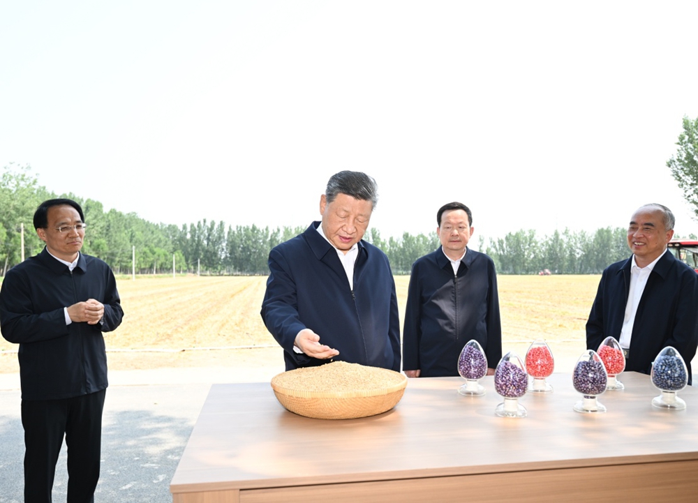 习近平在山东德州考察 习近平在山东德州考察