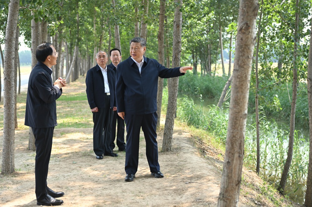 习近平在山东德州考察 习近平在山东德州考察