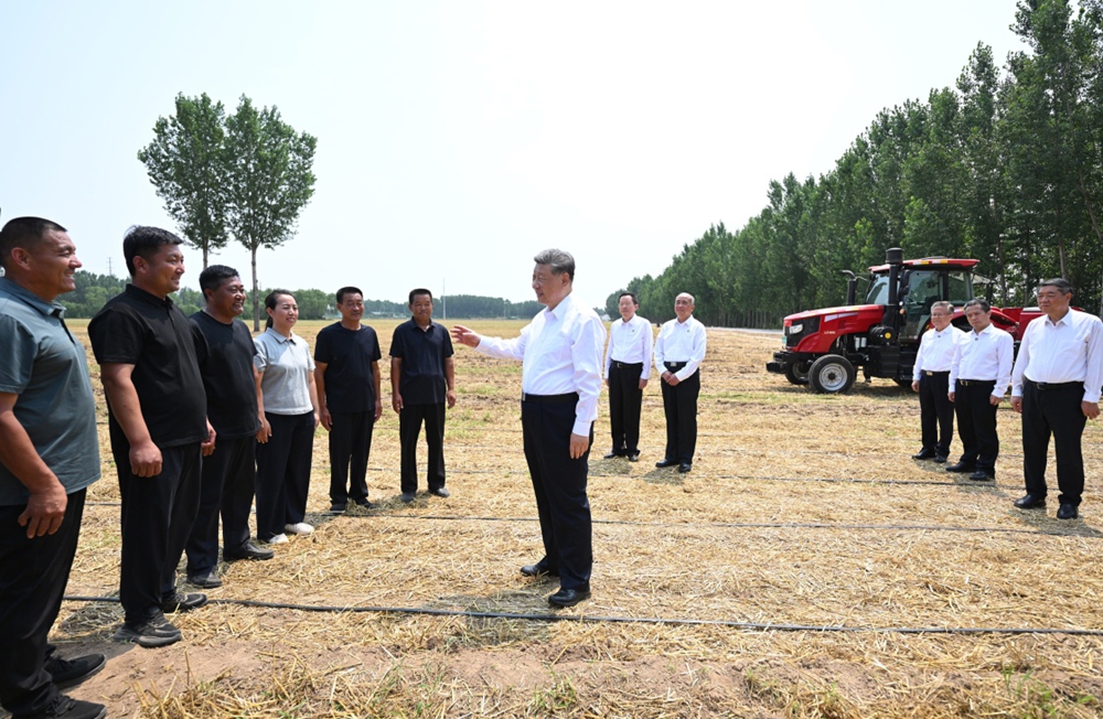习近平在山东德州考察 习近平在山东德州考察