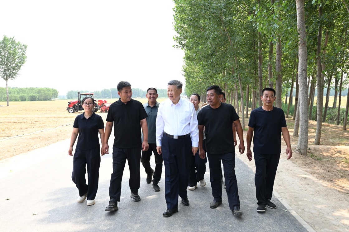 习近平在山东德州考察 习近平在山东德州考察