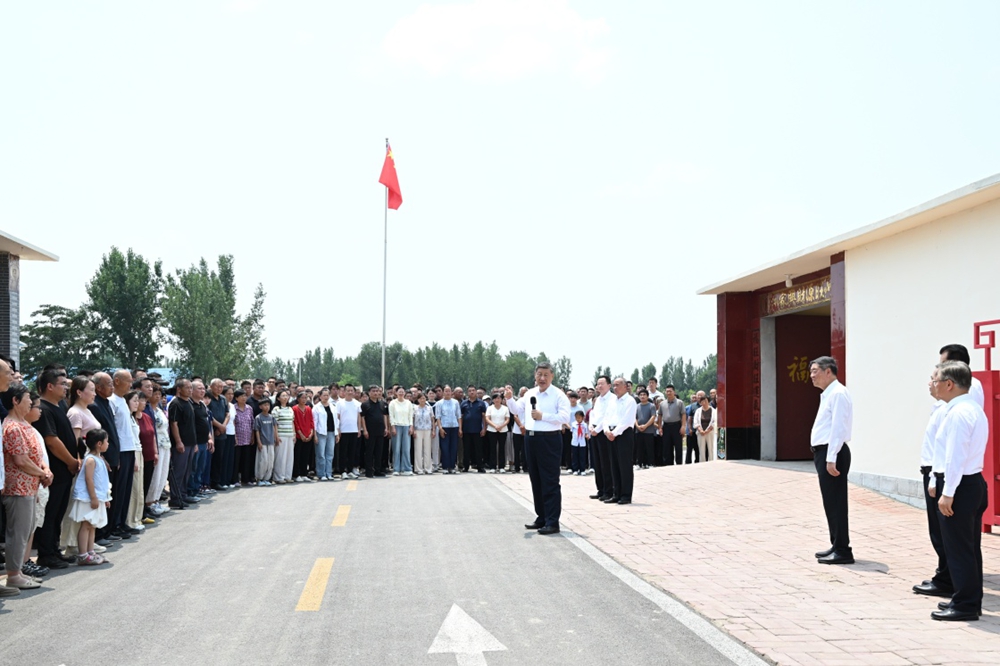 习近平在山东德州考察 习近平在山东德州考察