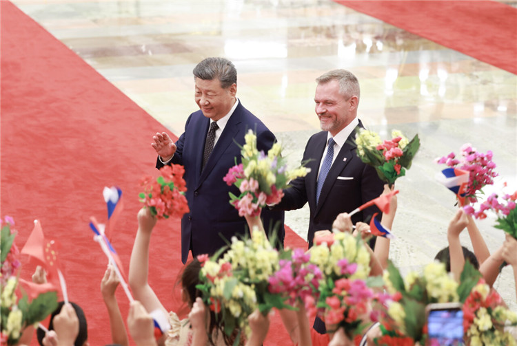 习近平同斯洛伐克总统佩列格里尼会谈 习近平同斯洛伐克总统佩列格里尼会谈